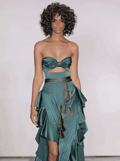 Bronx and Banco Havana Jumpsuit Green Size 8 photo 3
