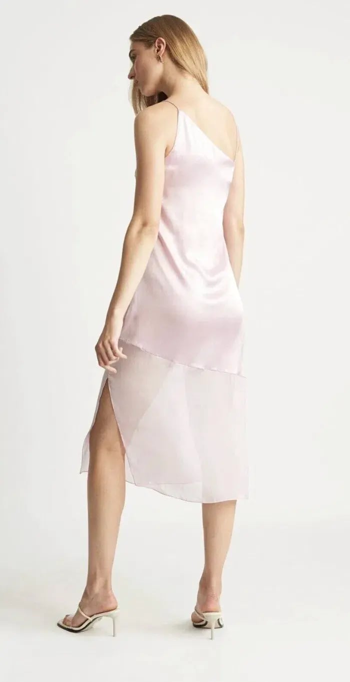 Ginia Luna Midi Dress Pink Size XS / Au 6 photo 3