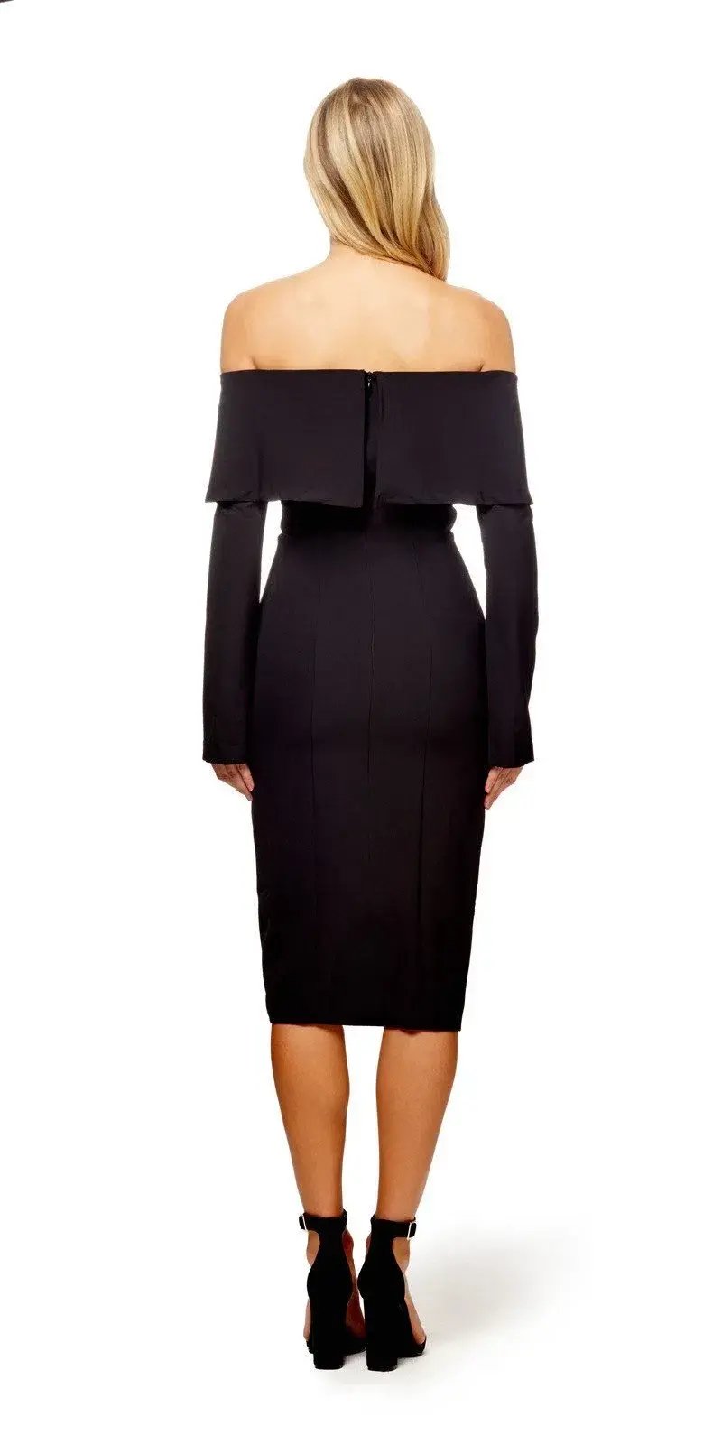 KOOKAI Heidi Dress in Black Size 38 photo 2