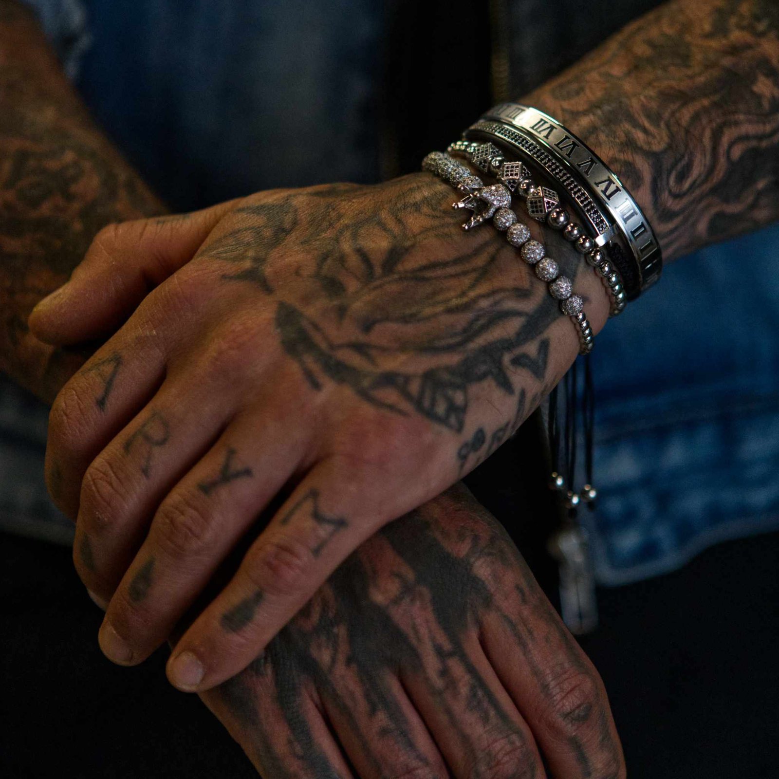 F With The King Bracelet - Silver photo 5