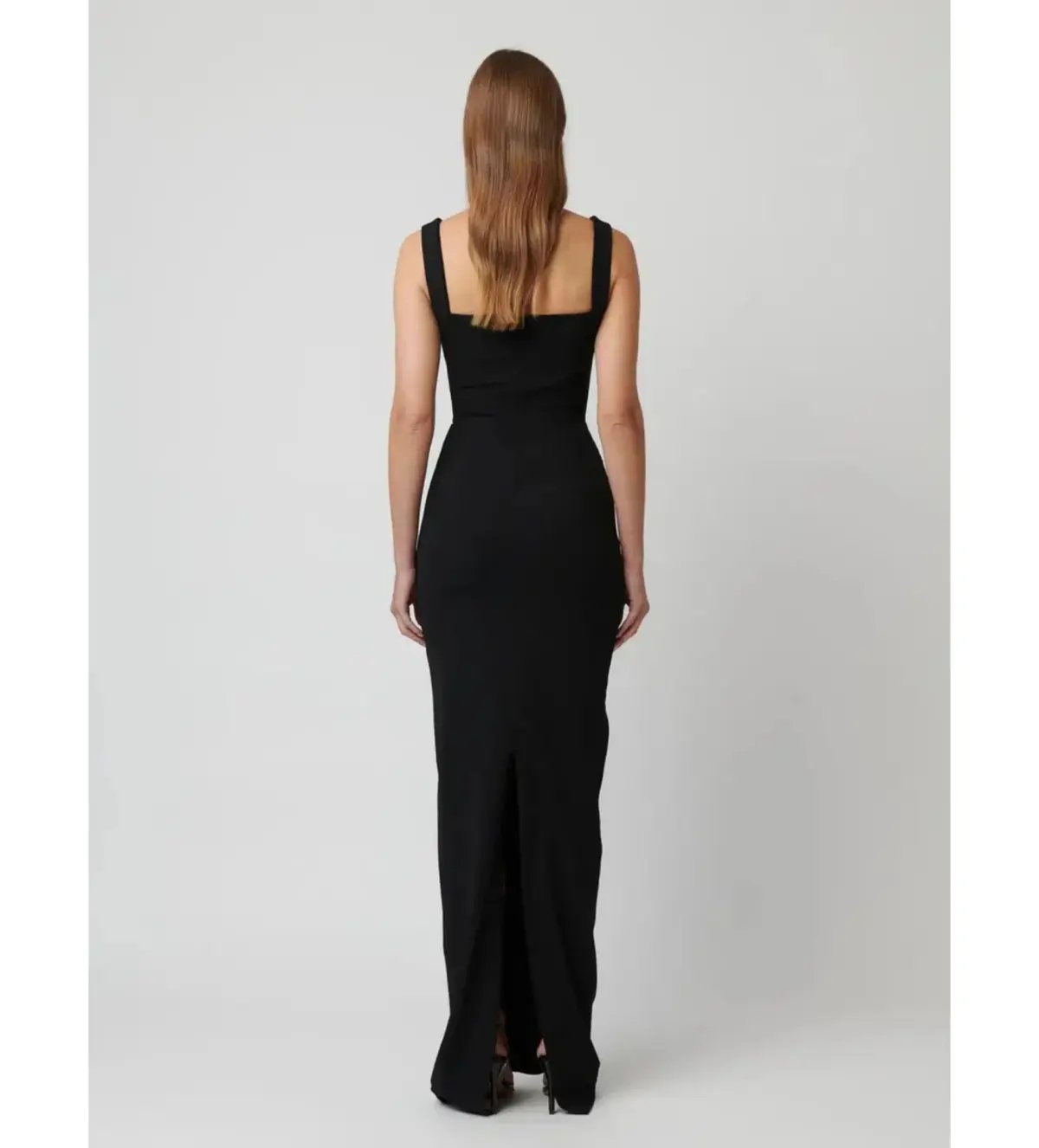 Effie Kats Marbella Gown Black Size S/AU 8 photo 4