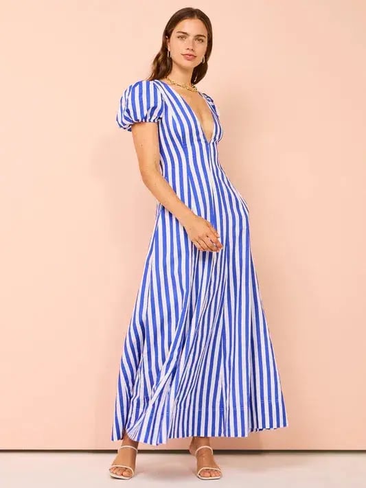 By Nicola Short Sleeve Wavy Maxi Stripe Size 8 photo 6