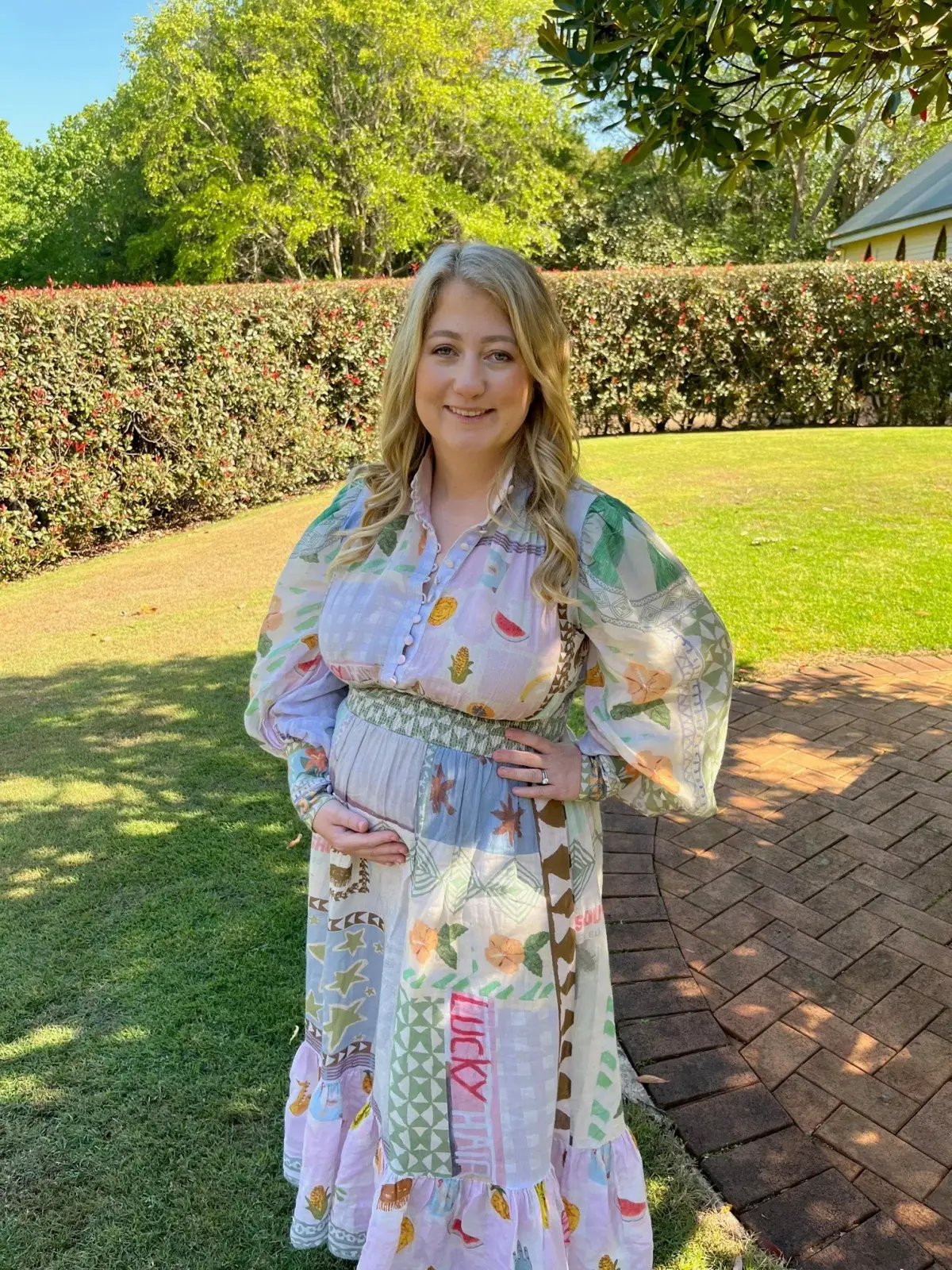 Alemais Emma Gale Shirtdress Multi Size 12 photo 2