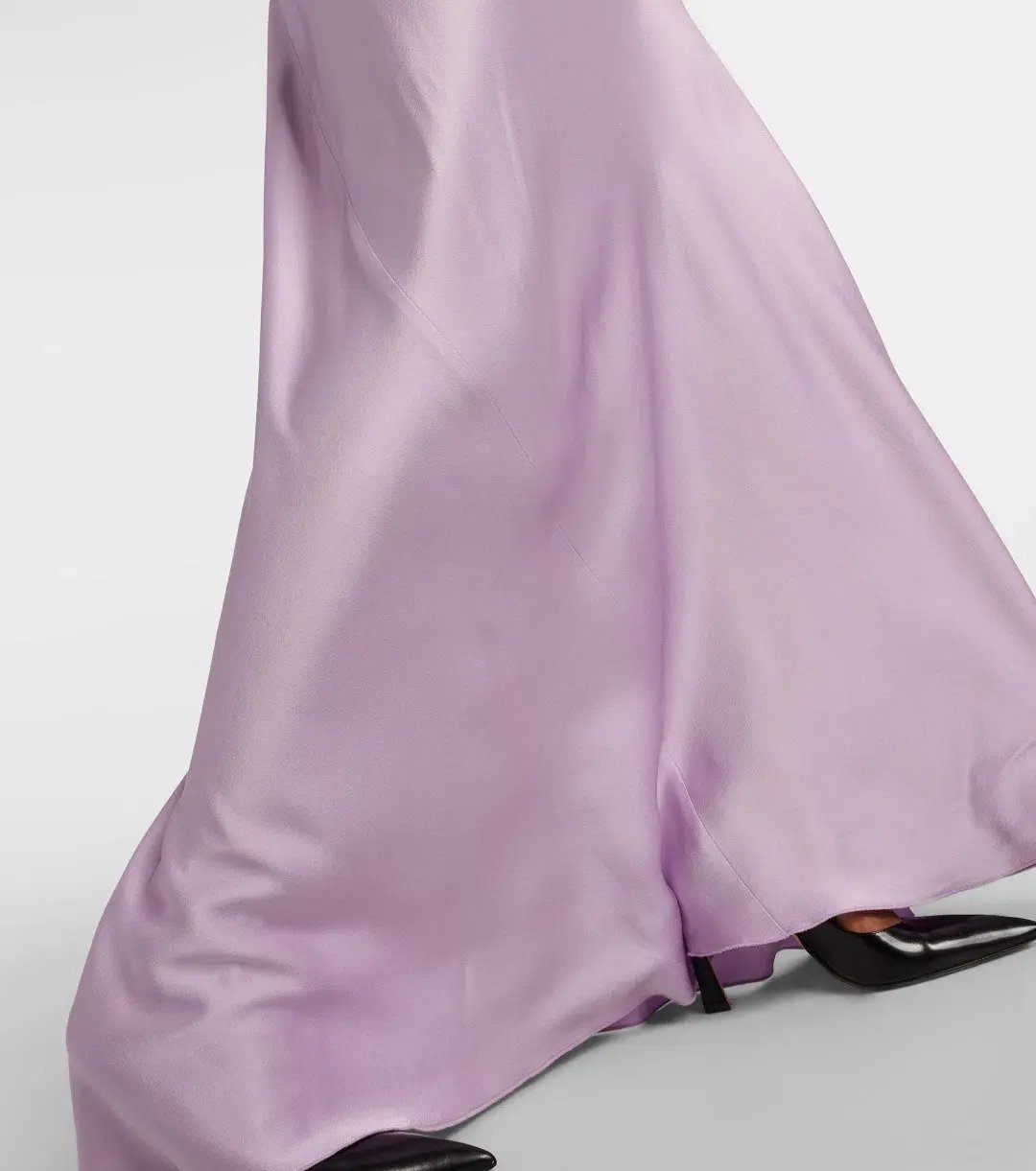 Victoria Beckham Satin Gown Petunia Size 10 photo 4