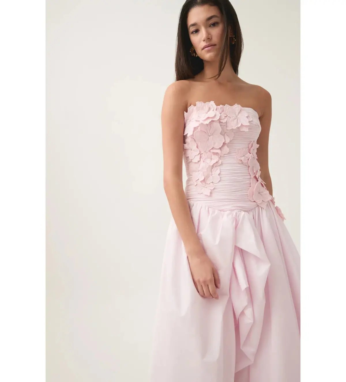 Aje Splendour Flower Gown Pastel Pink Size AU 10 photo 4