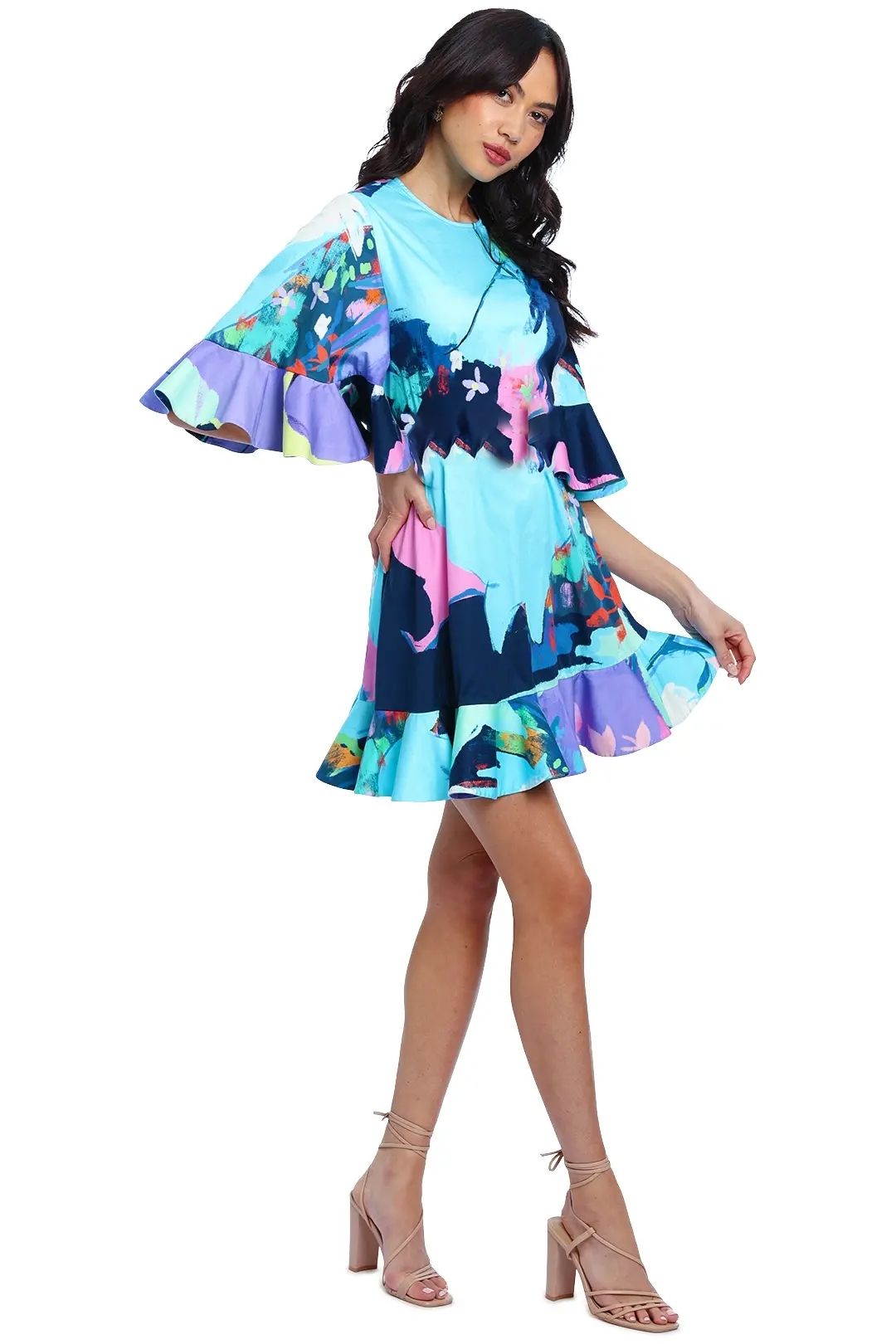 Illusory Mini Dress photo 2