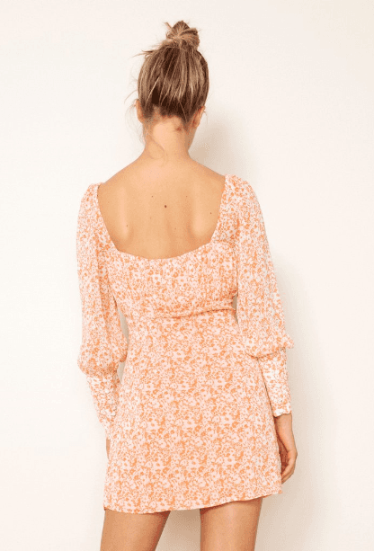 The East Order Peaches Mini Dress Orange Size 8 photo 3