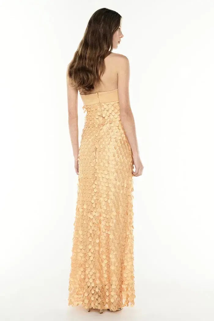 Manning Cartell Supreme Extreme Balconette Maxi  Dress Honeycomb Size 6 photo 4