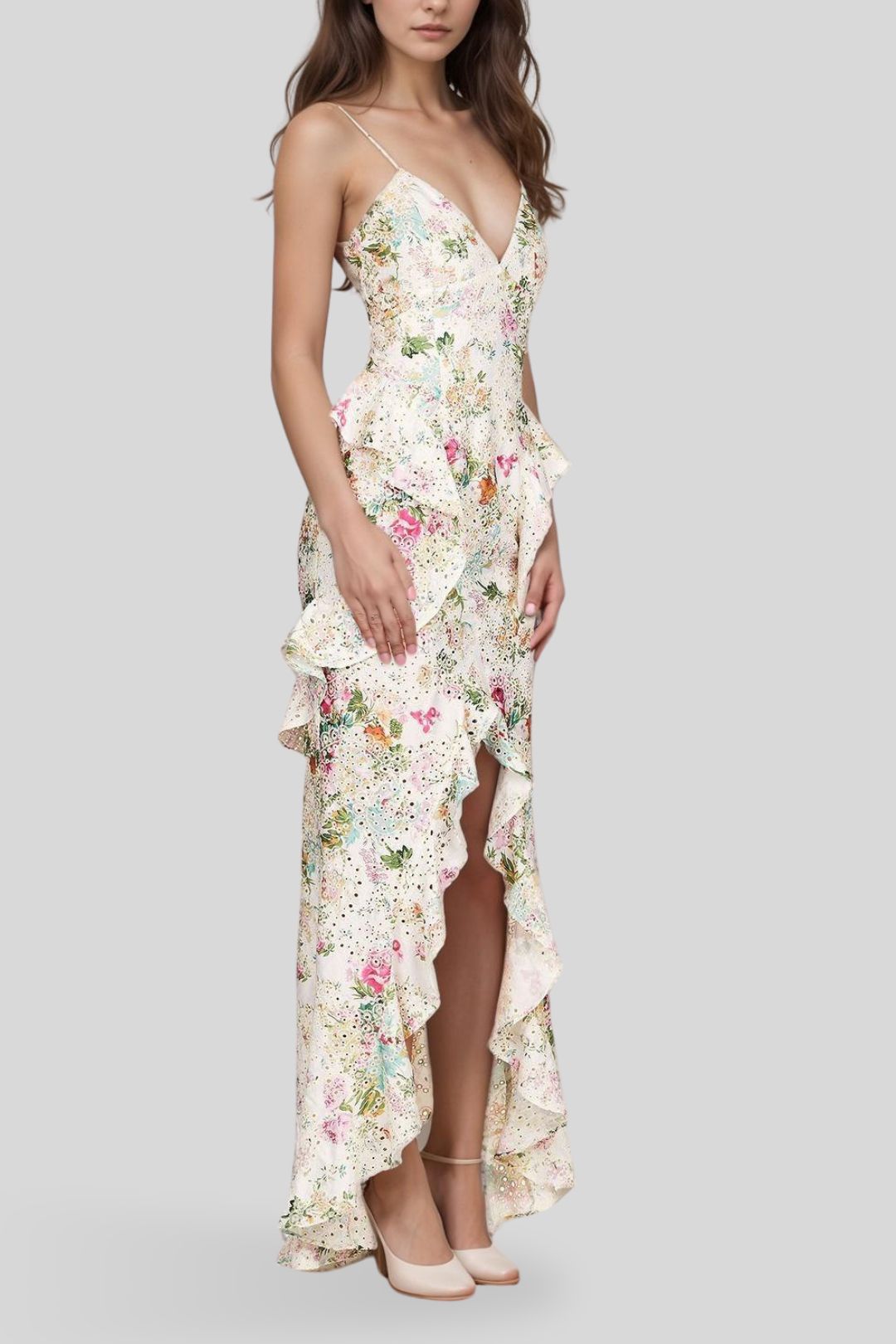 Darling Gown in Floral photo 2