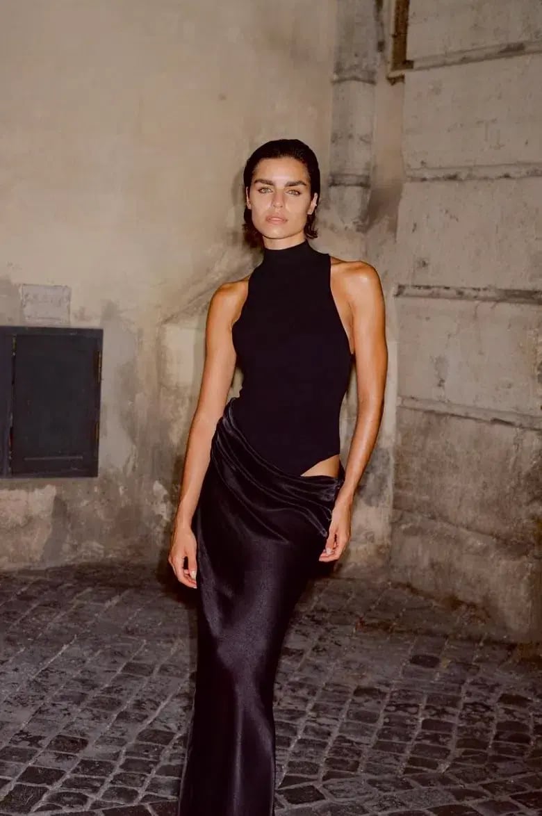 Henne Soraia Dress Black Size 8 photo 3