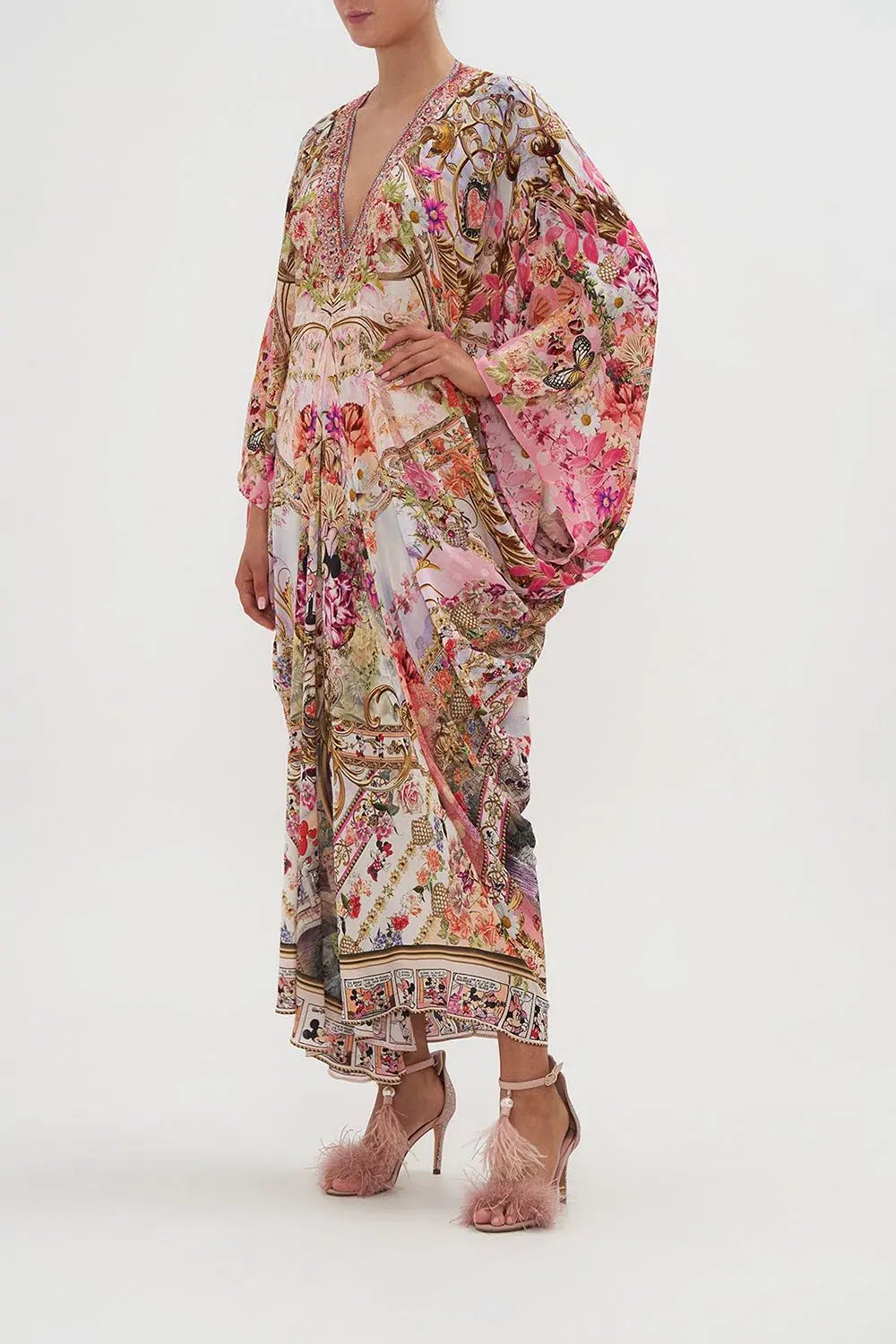 Camilla Minnie Mouse Magic T Shape Long Kaftan One Size photo 4