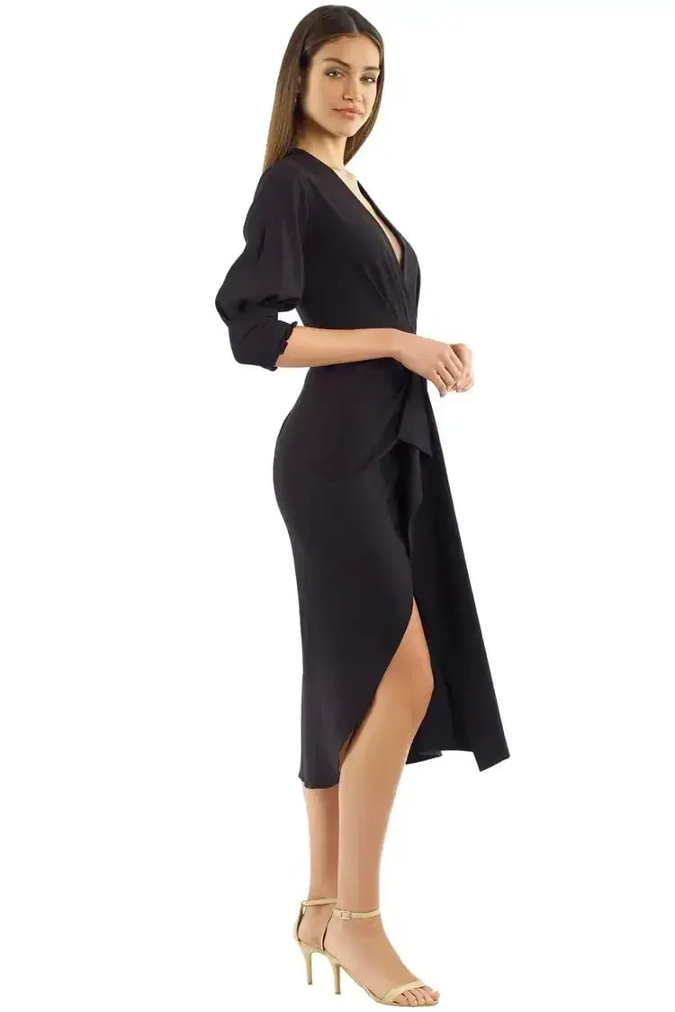 Manning Cartell Free Fall Dress in Black Size 10 photo 2