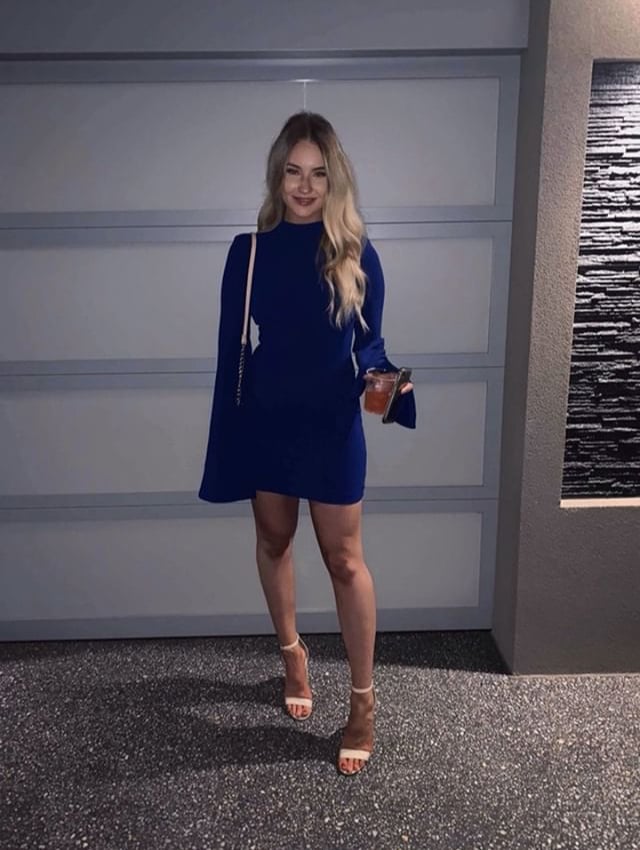 Mossman Sense of Mystery Dress Blue photo 4