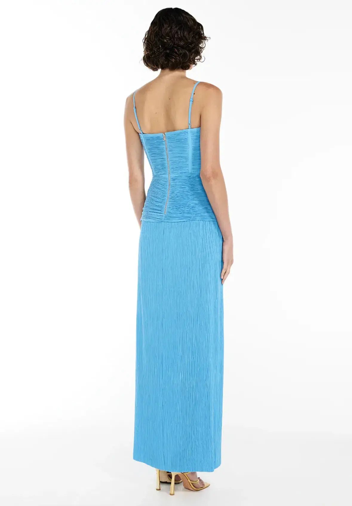 Manning Cartell Double Time Pleat Dress Blue photo 3