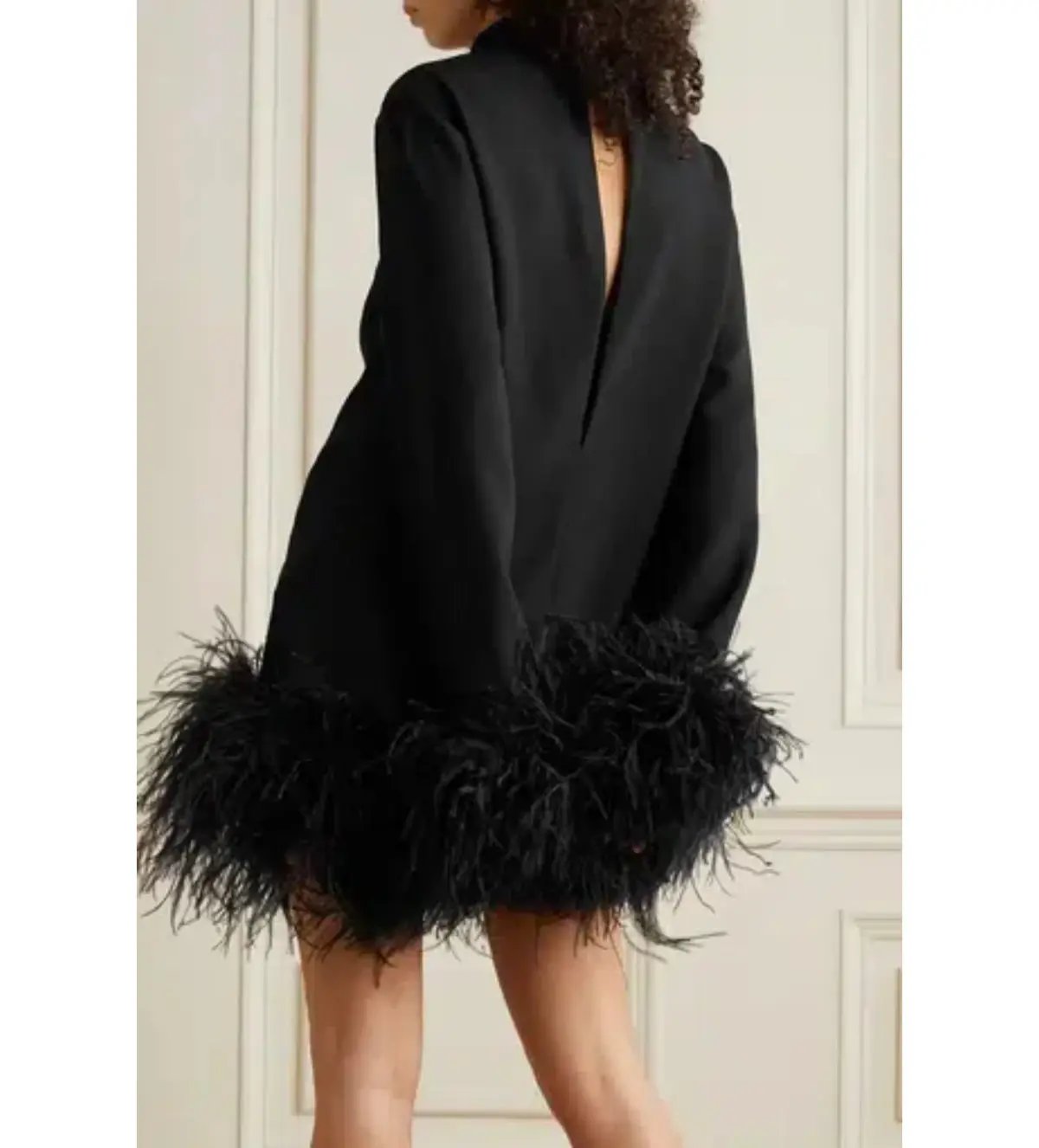 Rachel Gilbert Pietro Mini Dress Black Size 10 photo 2