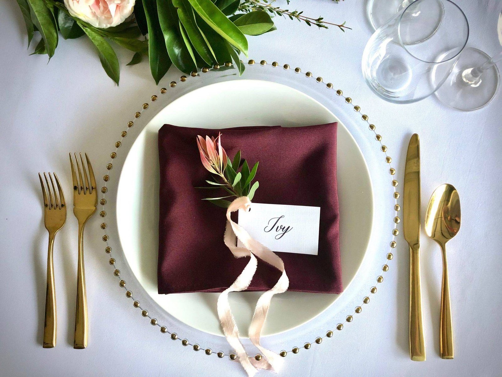 White Dinner Plate photo 4