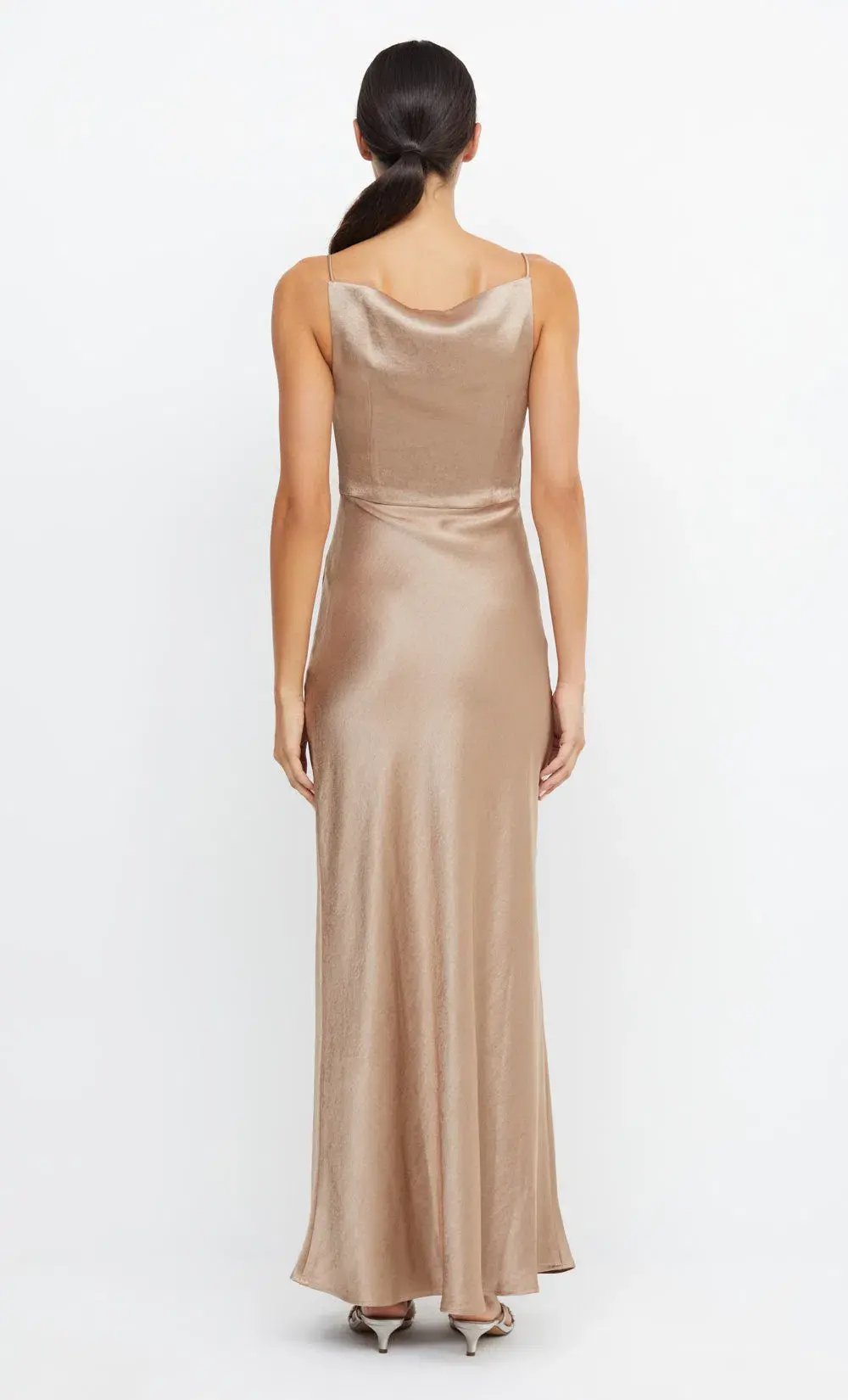 Bec & Bridge The Dreamer Maxi Dress Dark Golden Size 8 photo 2