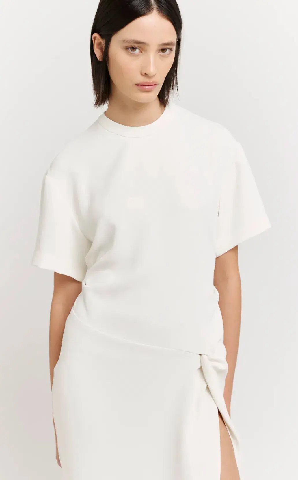 Henne Avila Dress Cream Size 8 photo 2