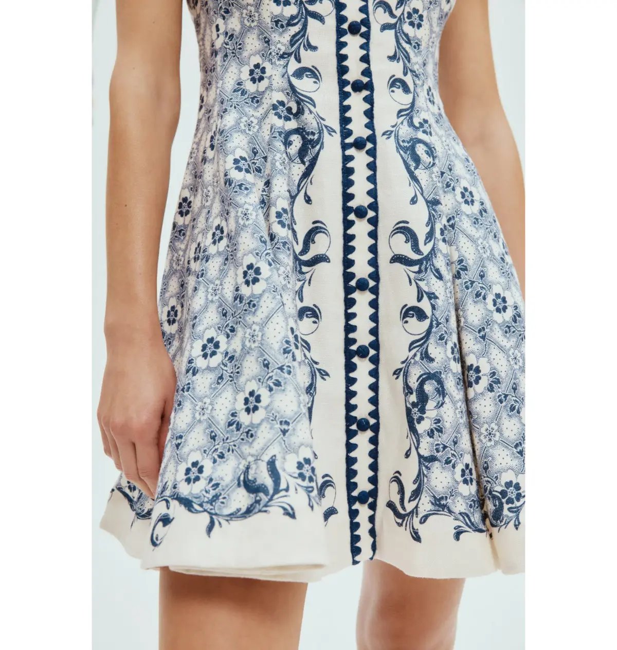 Alemais Airlie Mini Dress Print Size AU 8 photo 2