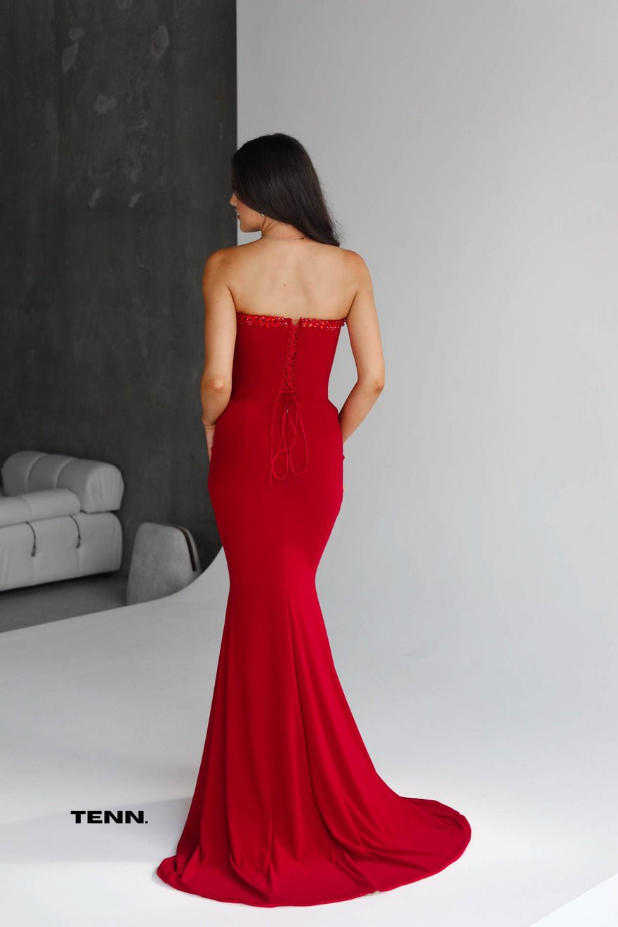 Albina Dyla Victorie Gown - Cherry photo 3