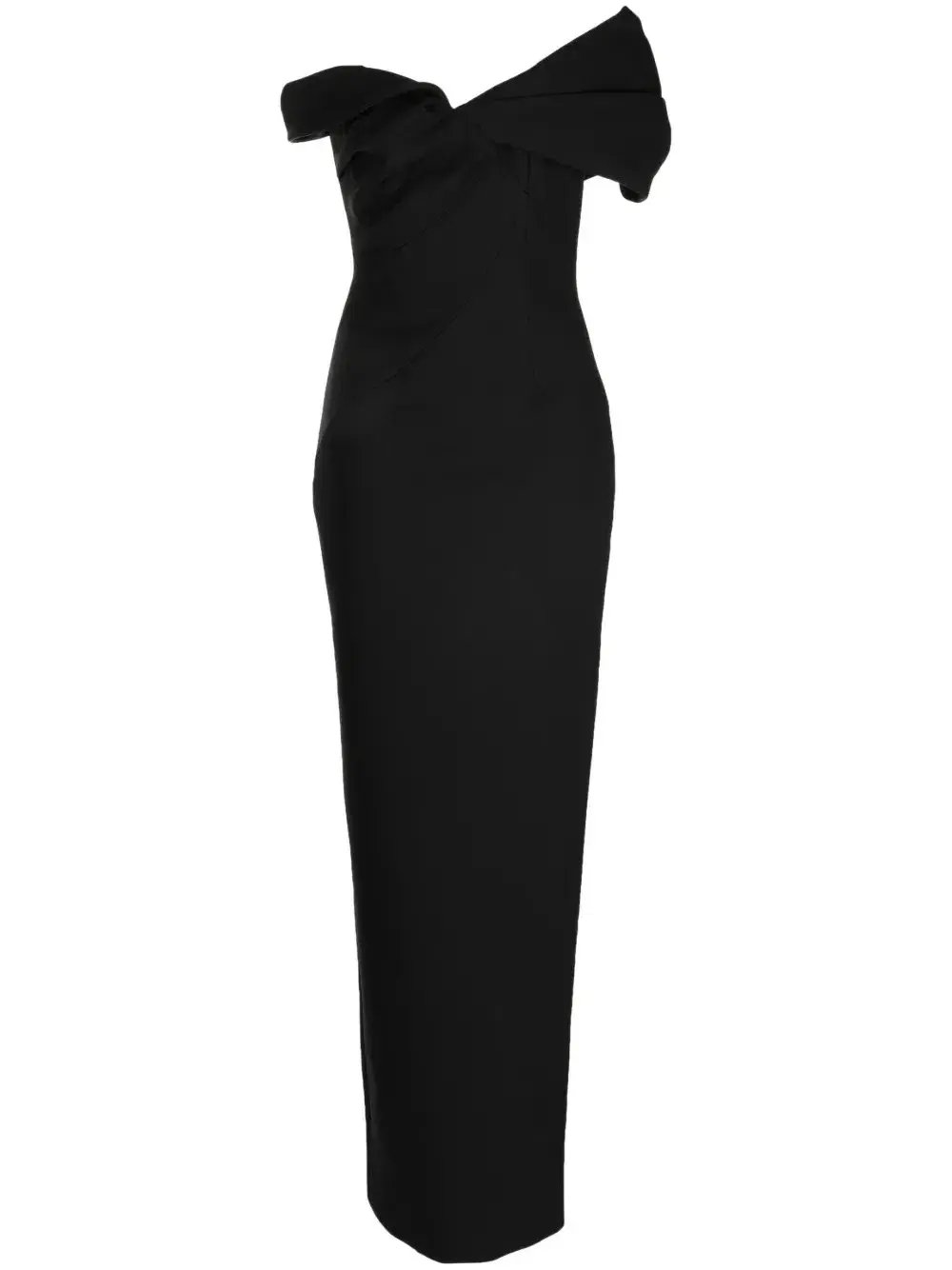 Rachel Gilbert Matteo Maxi Gown Black Size 0 / AU 6 photo 4