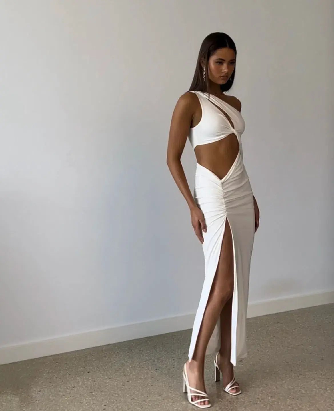 Lexi Mist Dress White Size AU 10 photo 5