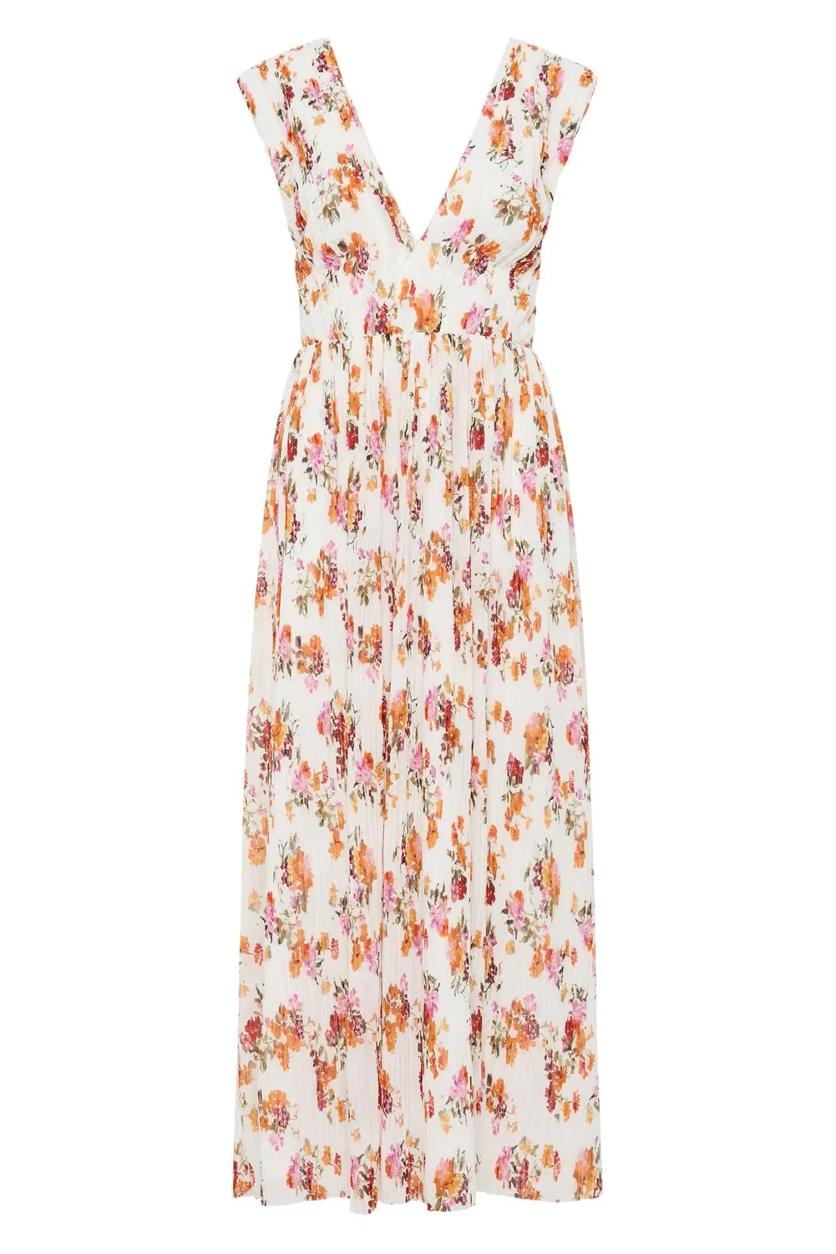 Aje Becoming Bow Back Midi Dress Flora Natura Size AU 10 photo 4