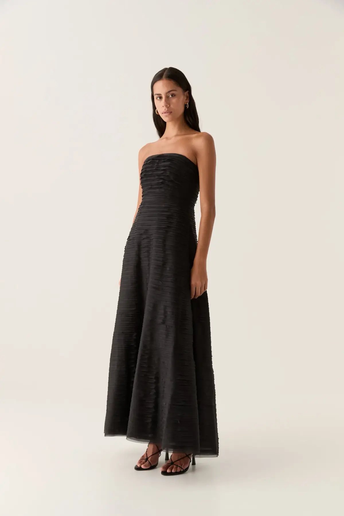 AJE SOUNDSCAPE MAXI DRESS BLACK SIZE 6 photo 5