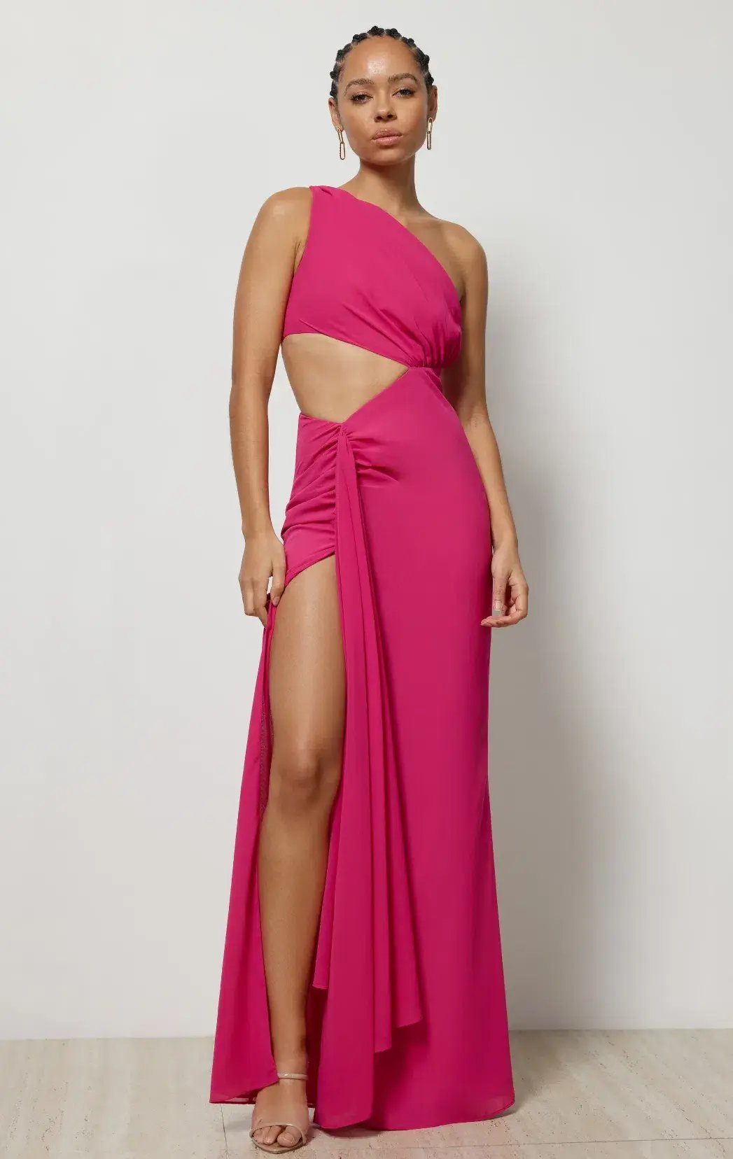 Lexi Sol Dress Fuchsia Size 8 photo 4