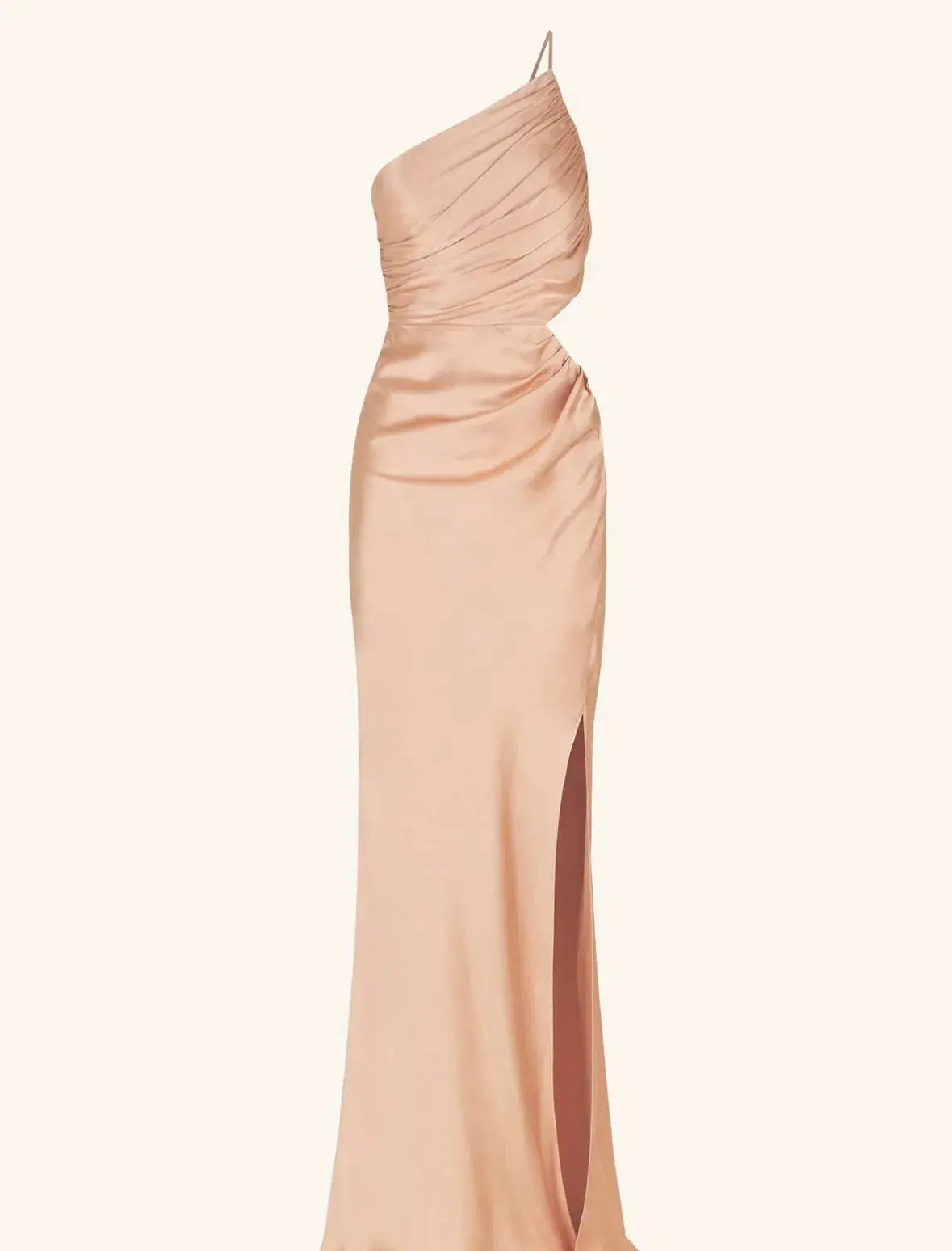 Shona Joy La Lune Asymmetrical Maxi in Desert Rose Size AU 10 photo 5