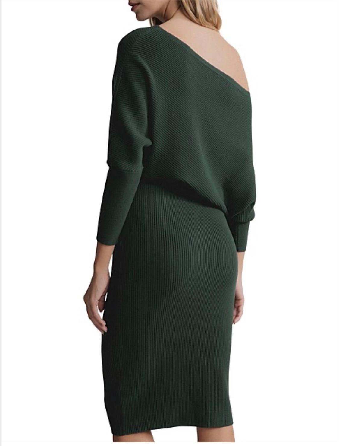 Witchery Off Shoulder Knit Dress size 8 photo 4