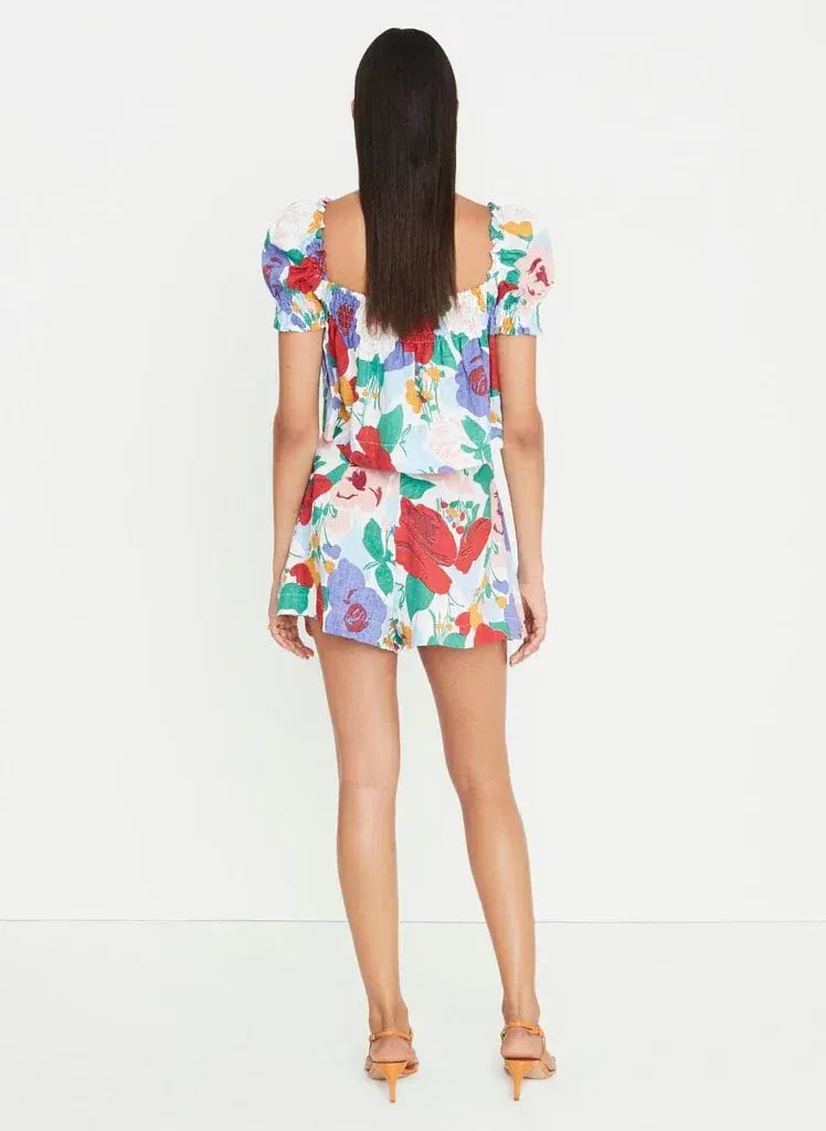 Faithfull the Brand Lilia Top and Ondine Shorts Set Print Size 8 photo 2