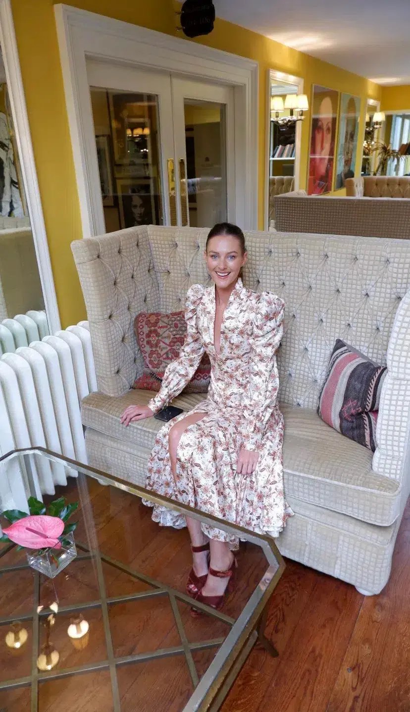Acler Horrock Dress Floral Size 6 photo 3