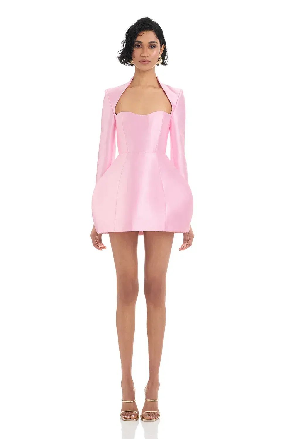 Eliya The Label Kate Mini Dress Pink Size L / AU 12 photo 2