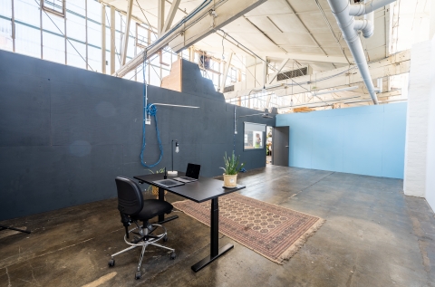 Large studio/workshop in brunswick east warehouse photo 9