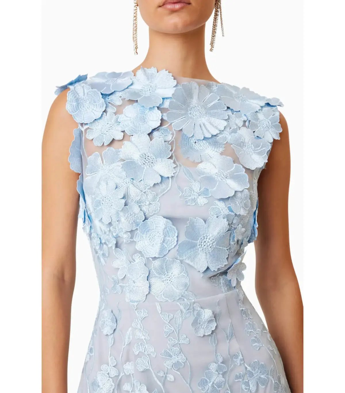 Elliatt Selene Cocktail Midi Dress Blue Size AU 4 photo 2