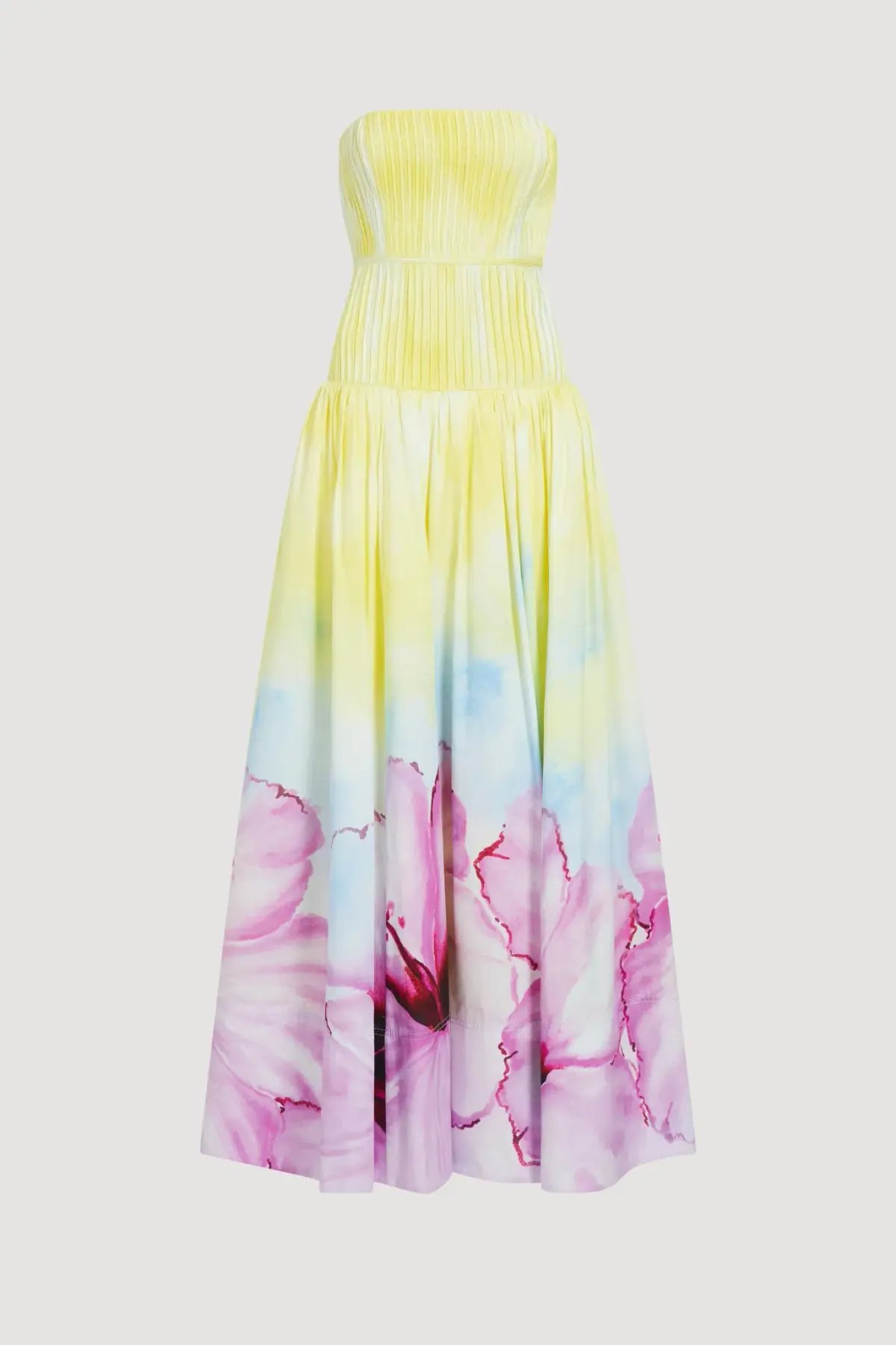 Aje Vacation Gown in Ombre Hibiscus Size 8 photo 4