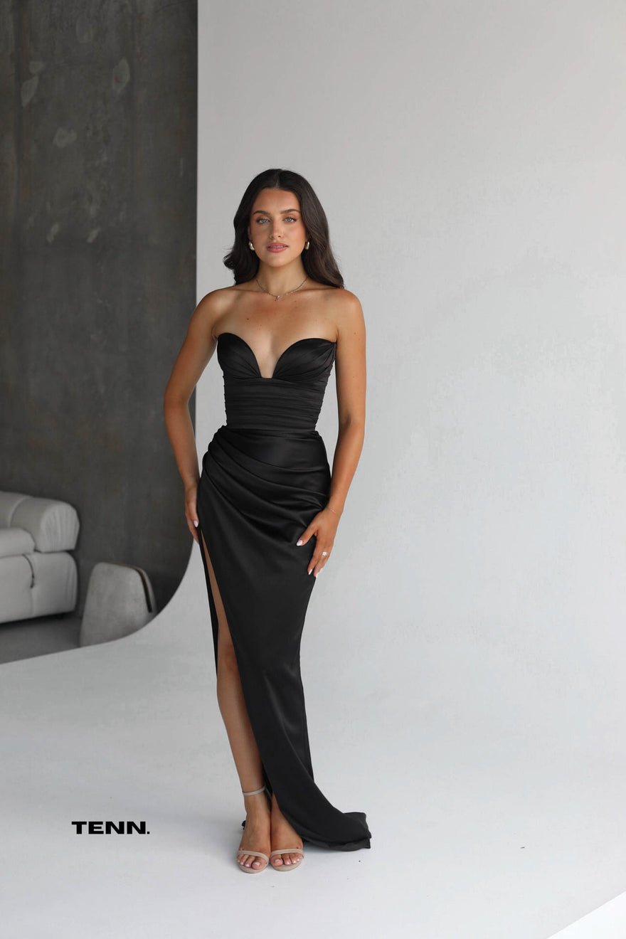 Lia Stublla Sofia Gown - Black photo 2
