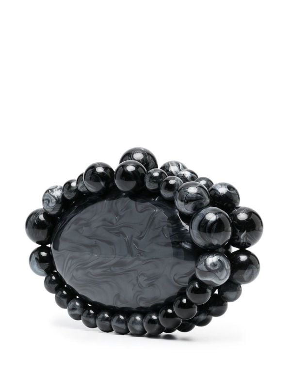 Cult Gaia Jaya Clutch | Black photo 3