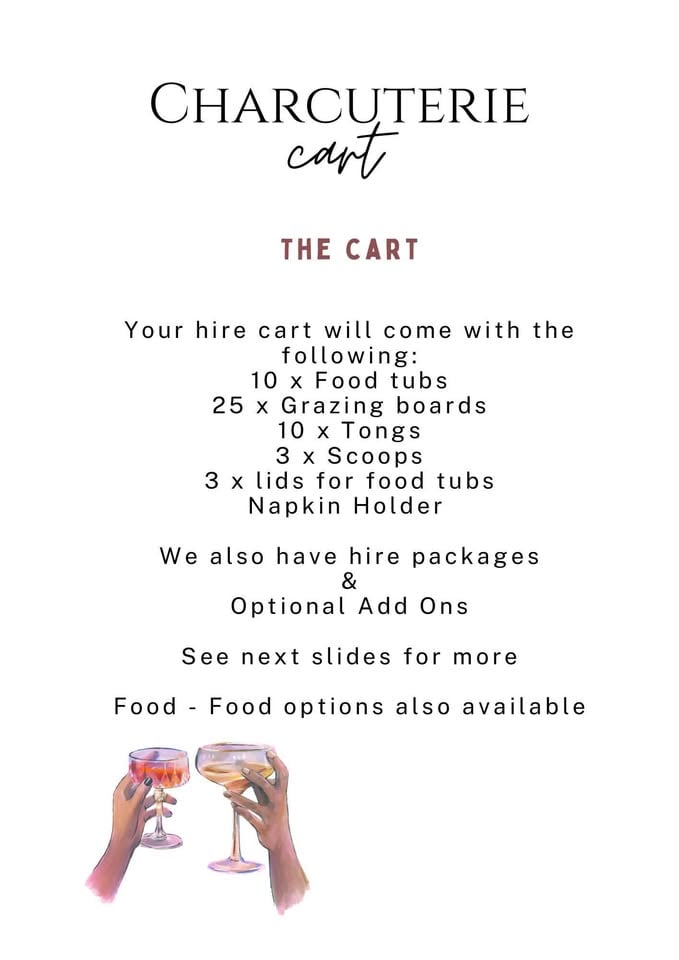 Charcuterie Cart Hire photo 6