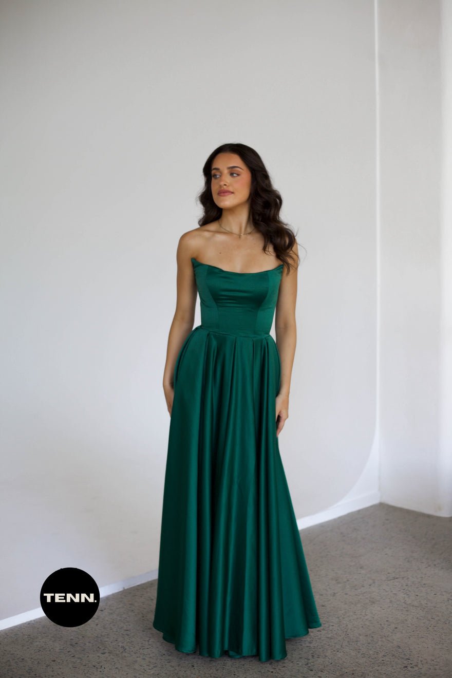 Lia Stublla Alessia Gown - Emerald photo 2