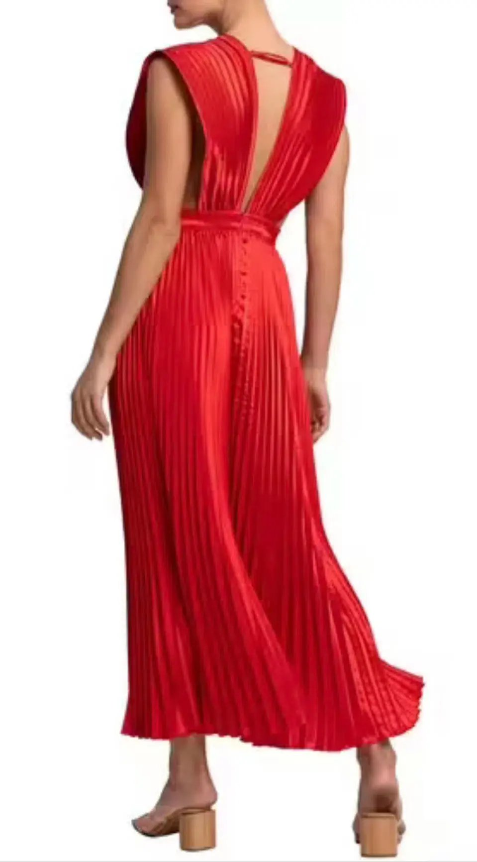 L'idee Gala Gown Red Size 6 photo 4