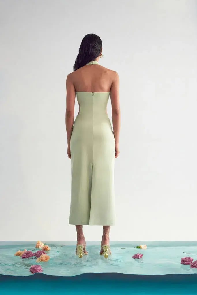 Cult Gaia Olivia Dress Green Size S/AU 8 photo 3