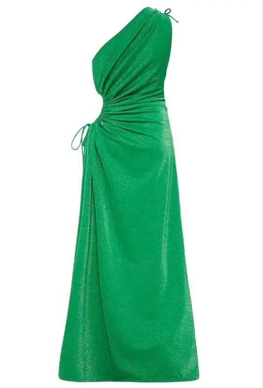 Sonya Moda Nour Maxi Dress In Forest Green Size AU 10 photo 3