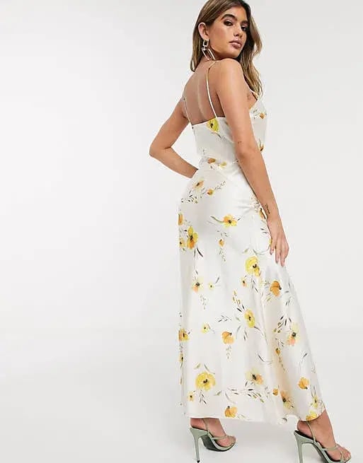 Bec and Bridge Colette Wrap Midi Dress - Floral Print - Size 12 photo 4
