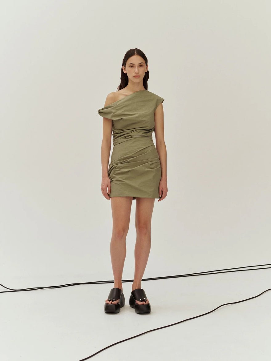Paris Georgia Remmy Mini Dress - Clay photo 2