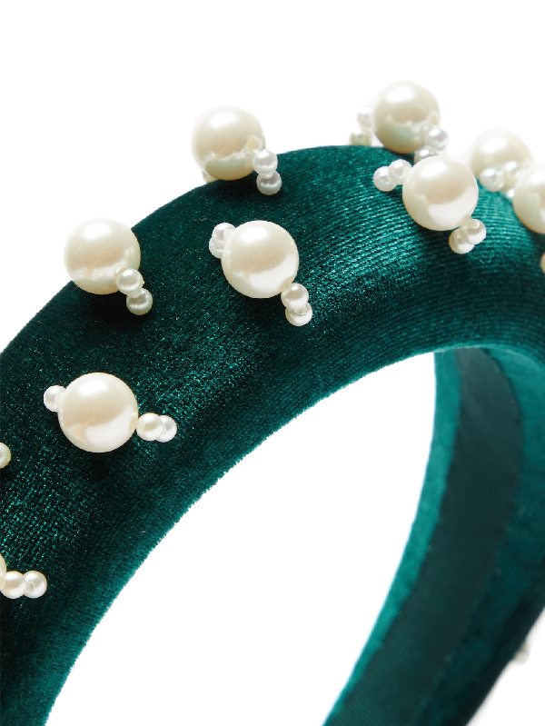 House Of Lafayette Green Lili Headband photo 4