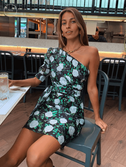Talulah Tropo Dreams Mini Dress Print Size 8 photo 4