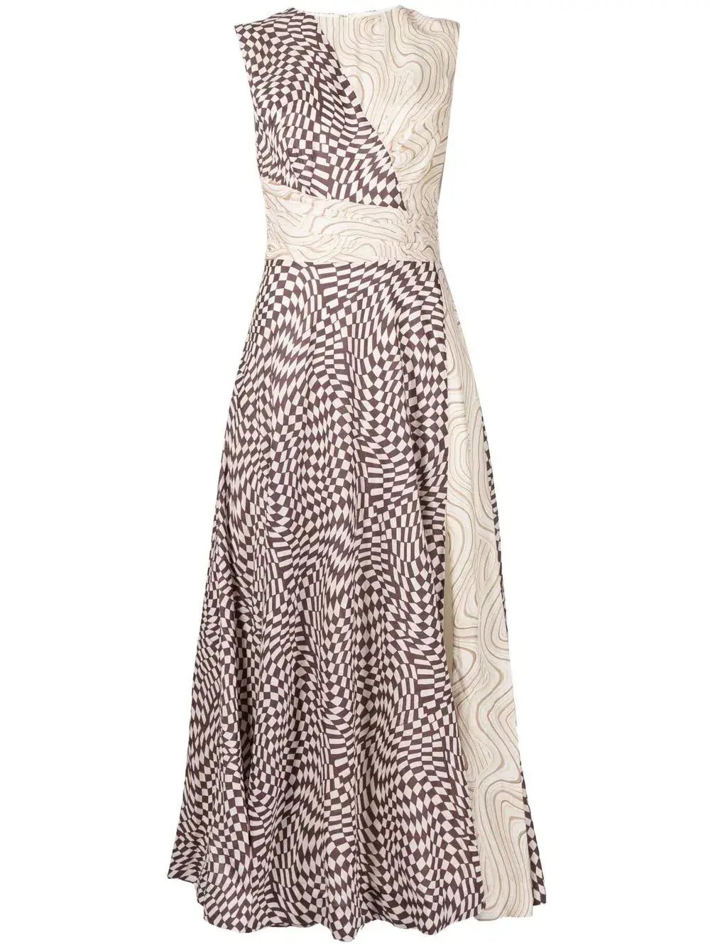 Rachel Gilbert Lola Dress Print Size 0/AU 6 photo 3