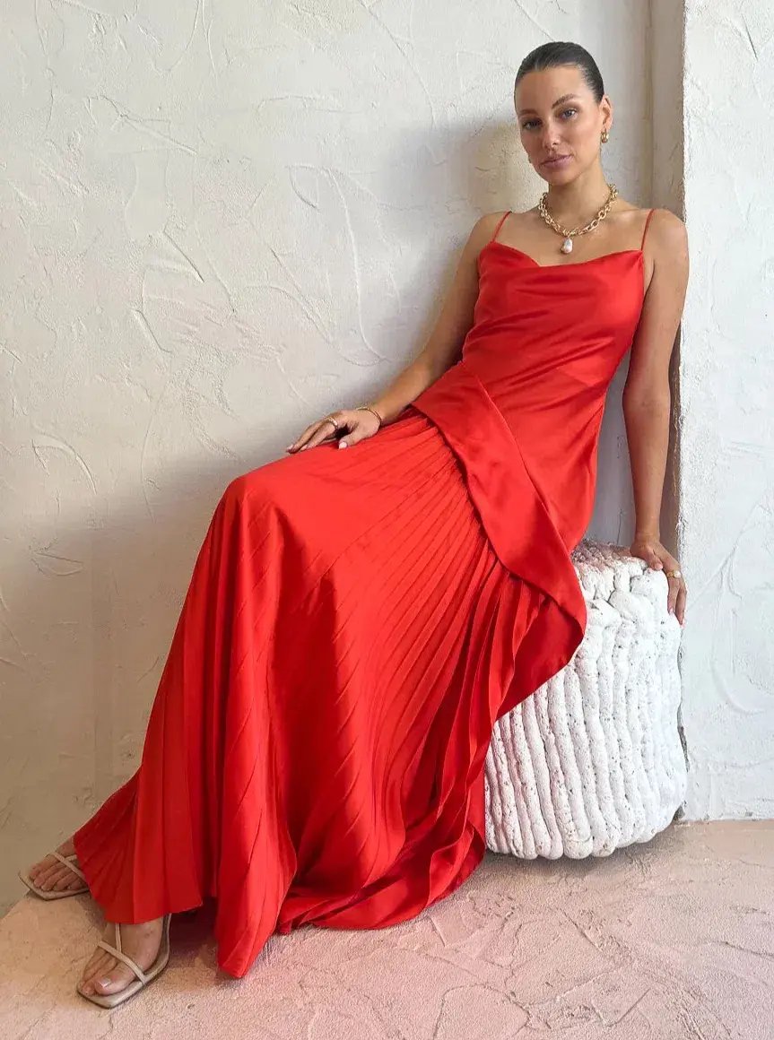 Acler OSullivan Dress in Scarlet Size 10 photo 4